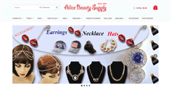 Desktop Screenshot of alicebeauty.com
